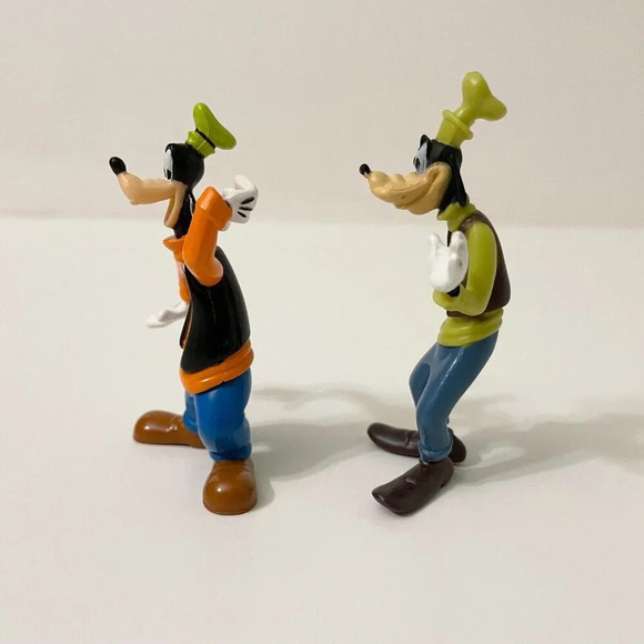 Vintage Disney Figures Lot of 6 Goofy and Pluto Toys - Picture 8 of 16